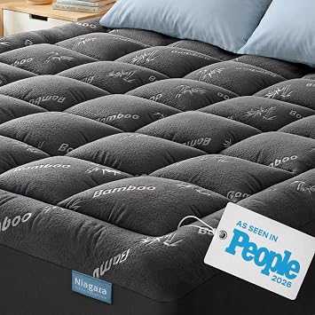 Niagara Sleep Solution Queen Ultra Soft Mattress Topper — Back Pain Relief