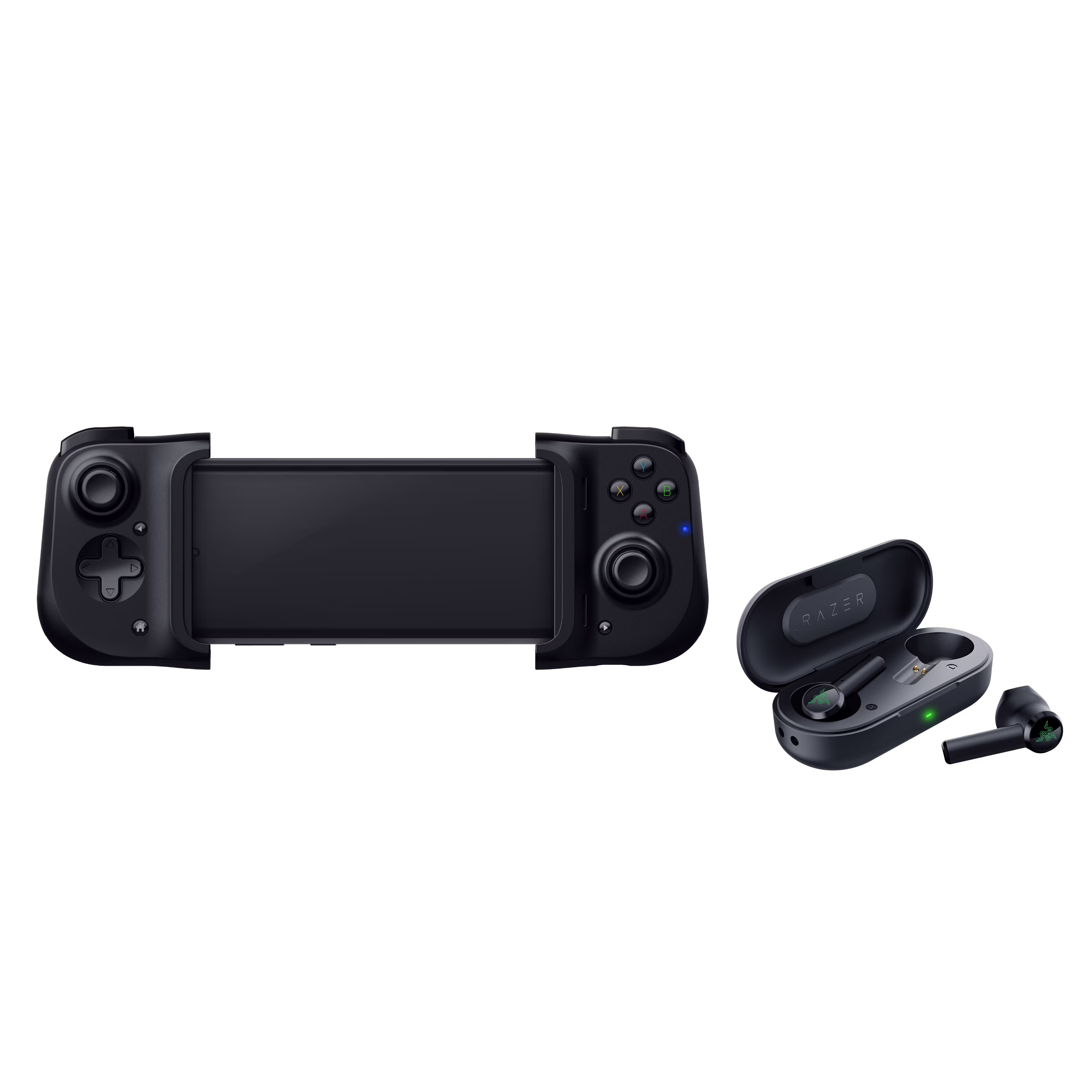 Razer Mobile Gaming Bundle - Includes Kishi for Android and Hammerhead True Wireless Headphones