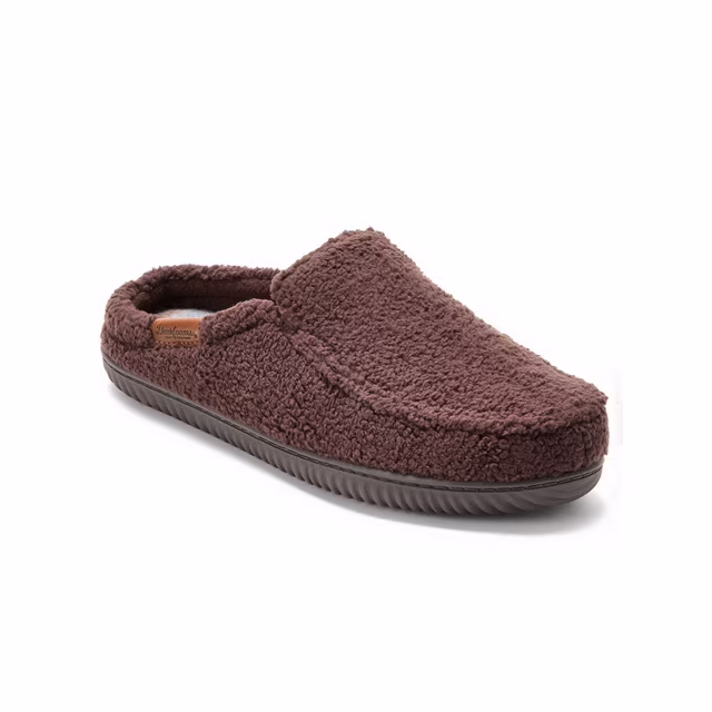Cozy Comfort Men's Notch Clog Slippers