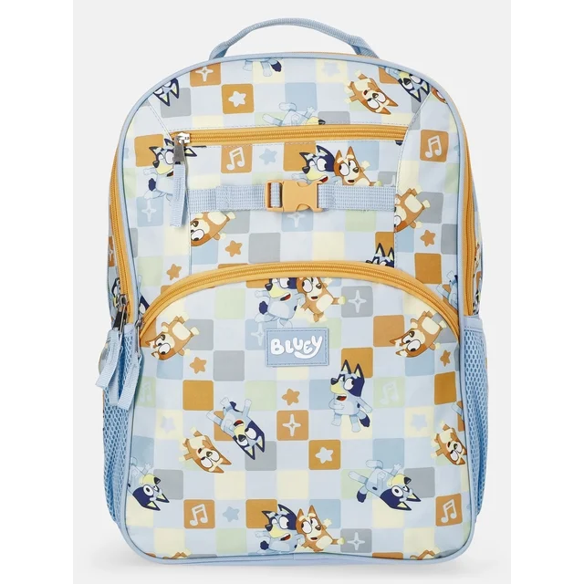 Kids Unisex 17" Music Time Backpack, Blue