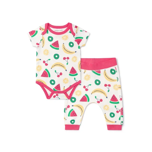 First Moves Bodysuit + Groove Pant Set, Newborn -24 Months, 3-6 Months