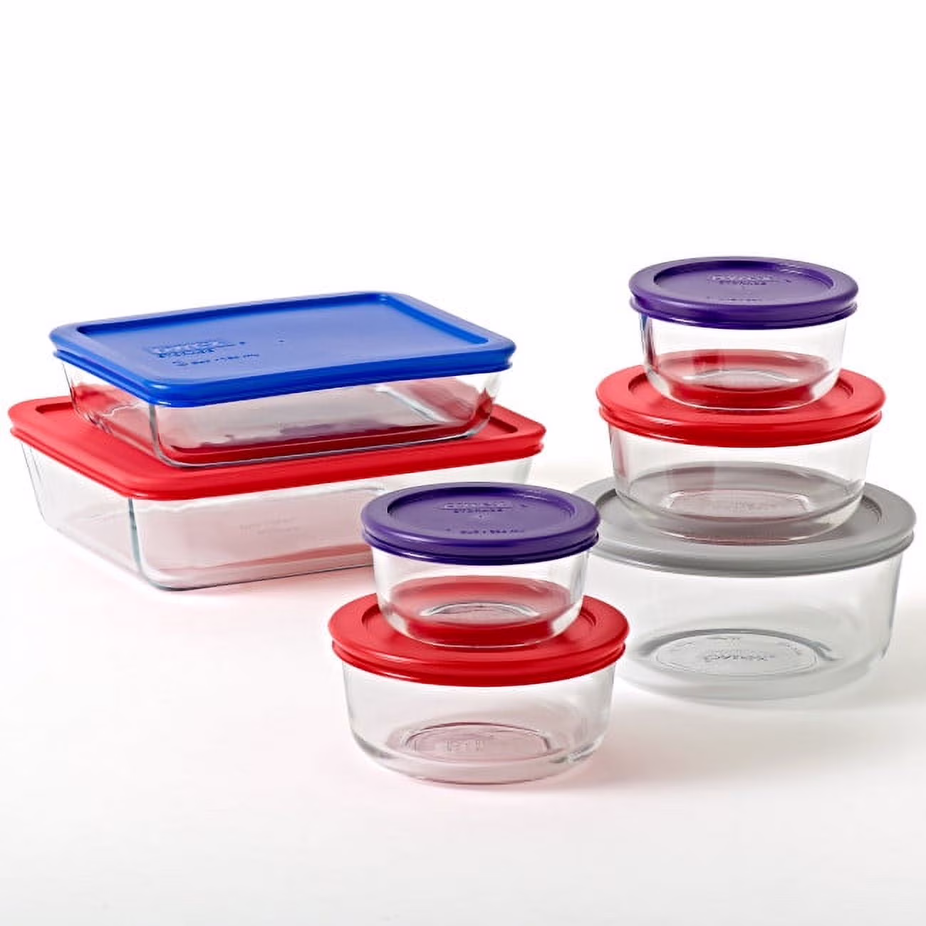 Pyrex Simply Store Glass Bakeware Set, 14 Piece