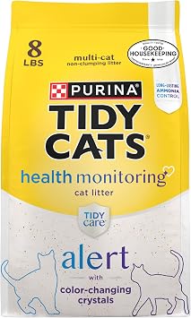 Purina Tidy Cats Care Alert Health Monitoring Litter, 8 lb