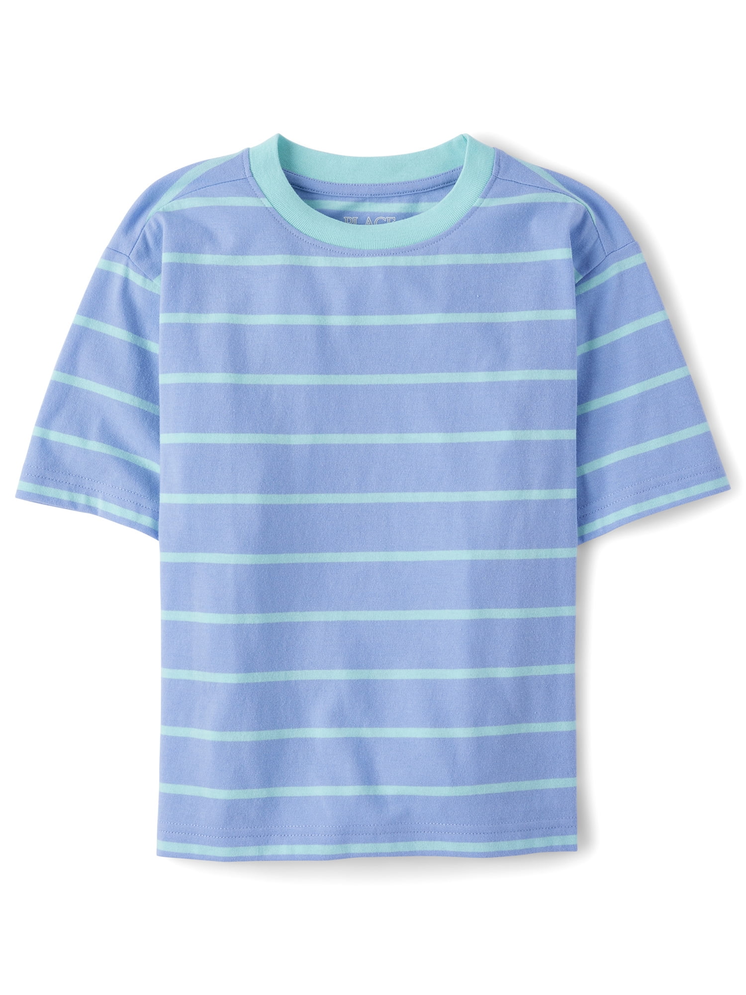 Boys Crewneck Short Sleeve Striped T-Shirt, Sizes XS-XXL