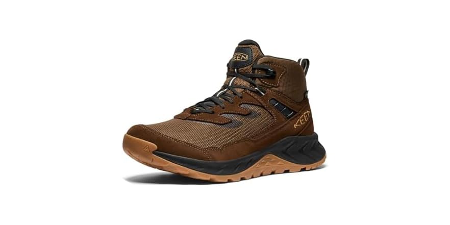 KEEN Men's Hightrail Mid Height Durable Lightweight Breathable Leather Waterproof Hiking Boots - $39.99 - Free shipping for Prime members