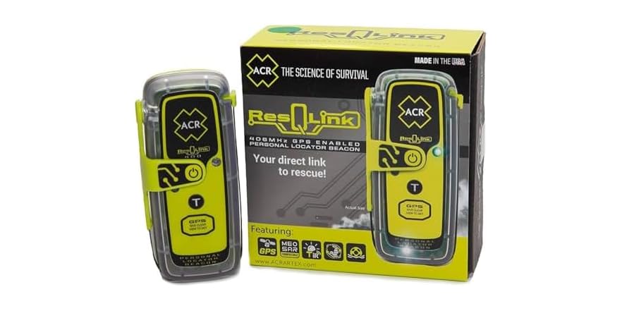 acr PLB, ResQLink 400, No Display - $245.97 - Free shipping for Prime members