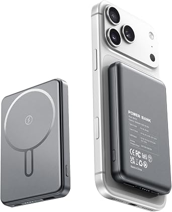 for Magsafe Portable Charger 10000mAh Magnetic Power Bank Battery Pack