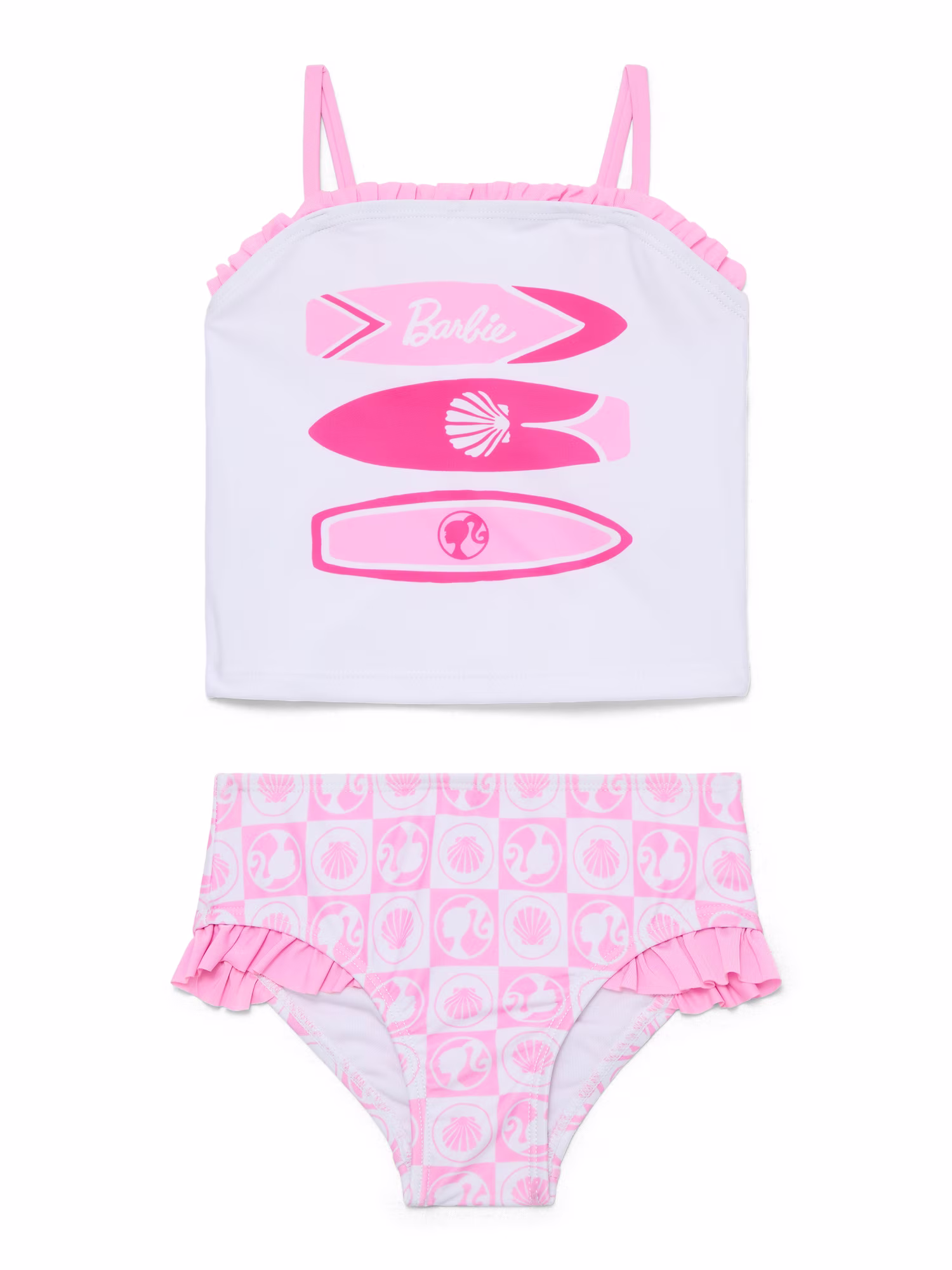 Character Toddler Girl Tankini Swimsuit Set, 2-Piece, Sizes 12M-5T