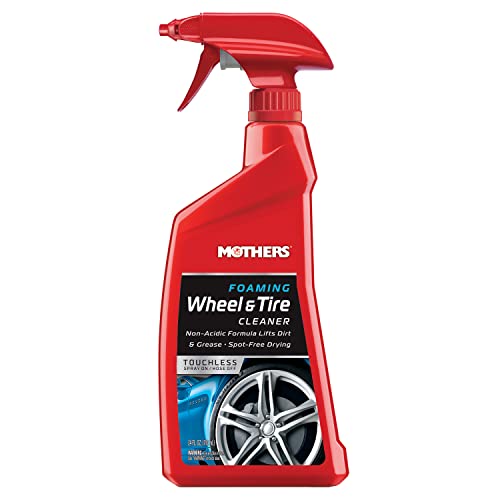MOTHERS 05924-6 Foaming Wheel & Tire Cleaner - 24 oz., (Pack of 6)