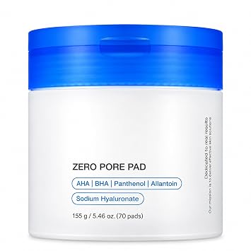 Medicube Zero Pore Pad 2.0 Korean Facial Toner Pads Exfoliating 70 Ct