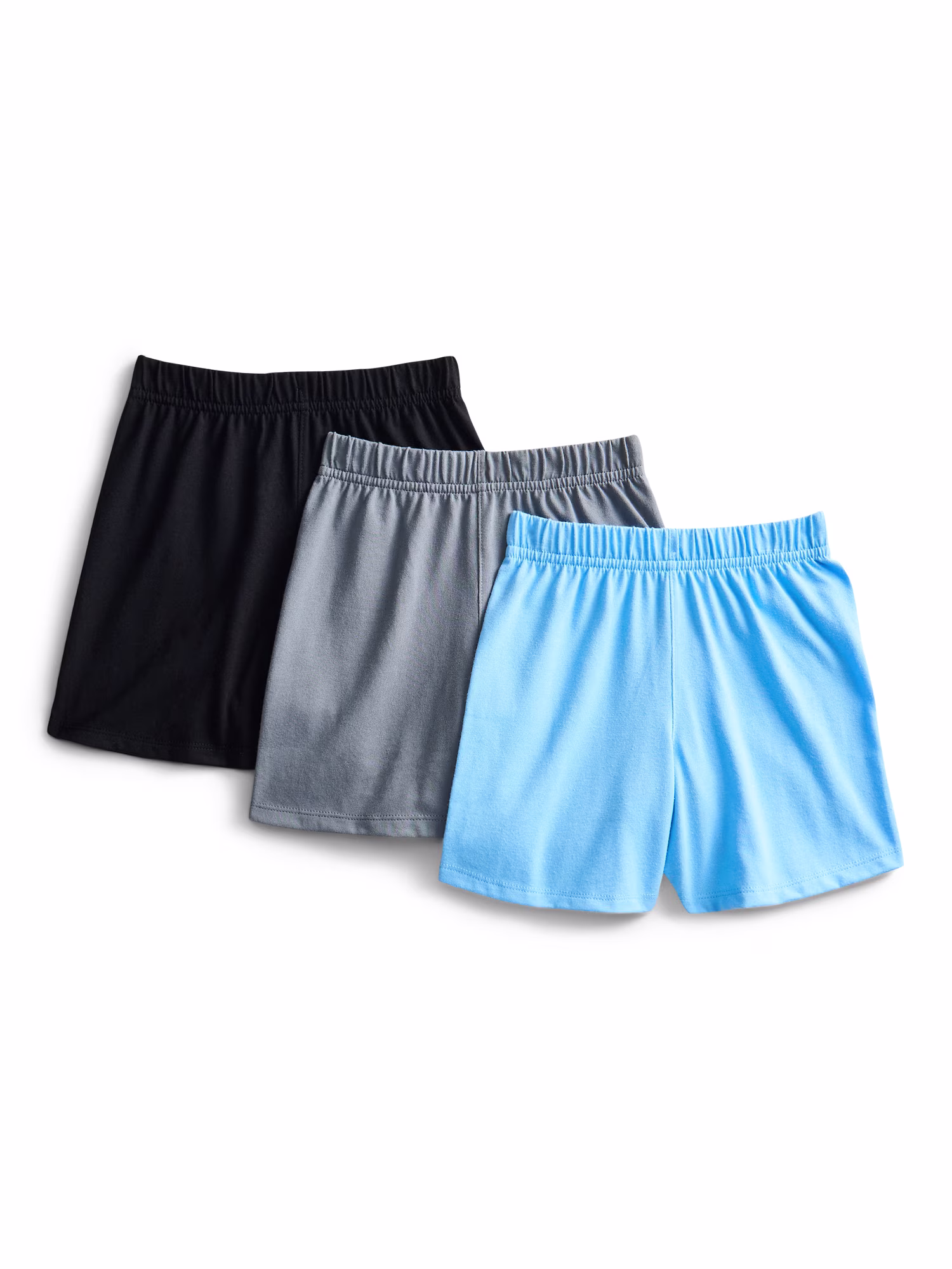 Toddler Boys Soft Jersey Shorts, 3-Pack, Sizes 18M-5T