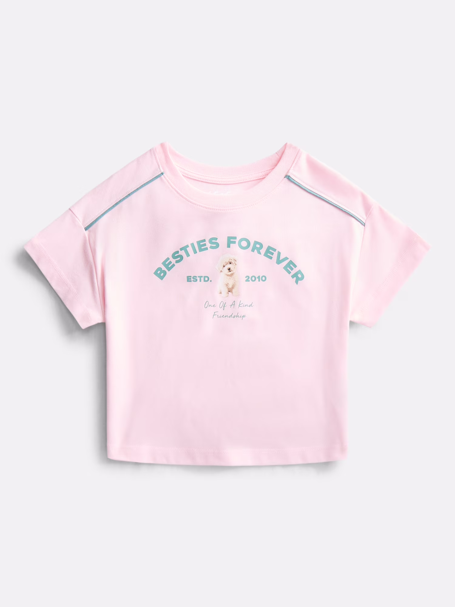 Girls Graphic Tee with Short Sleeves, Sizes 4-10