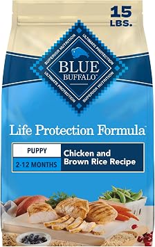 Blue Buffalo Life Protection Formula Chicken Puppy Dry Dog Food, 15 lb