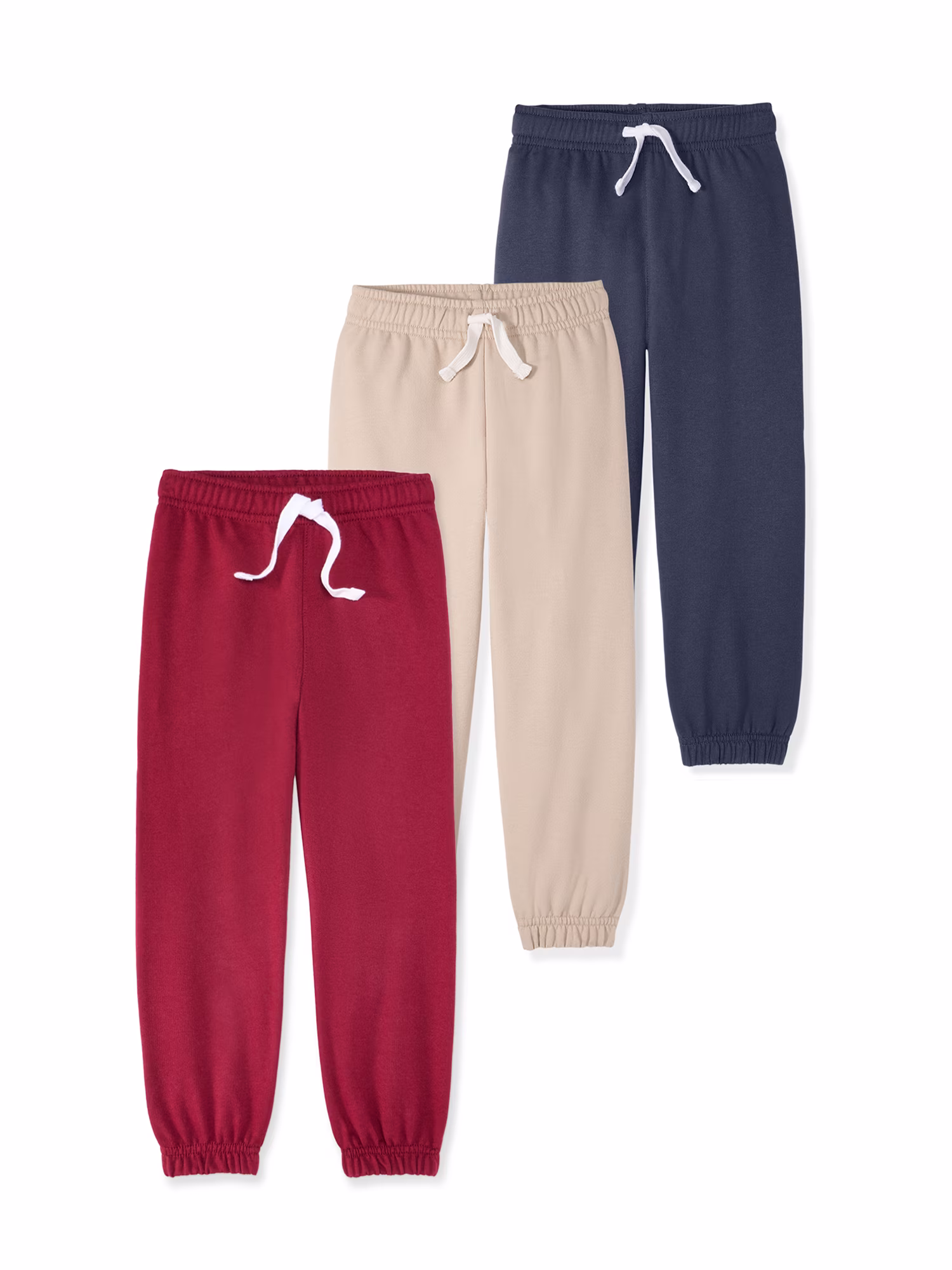 Garanimals Baby & Toddler Boys French Terry Pull-On Joggers, Single & 3-Pack, Sizes 0-6T