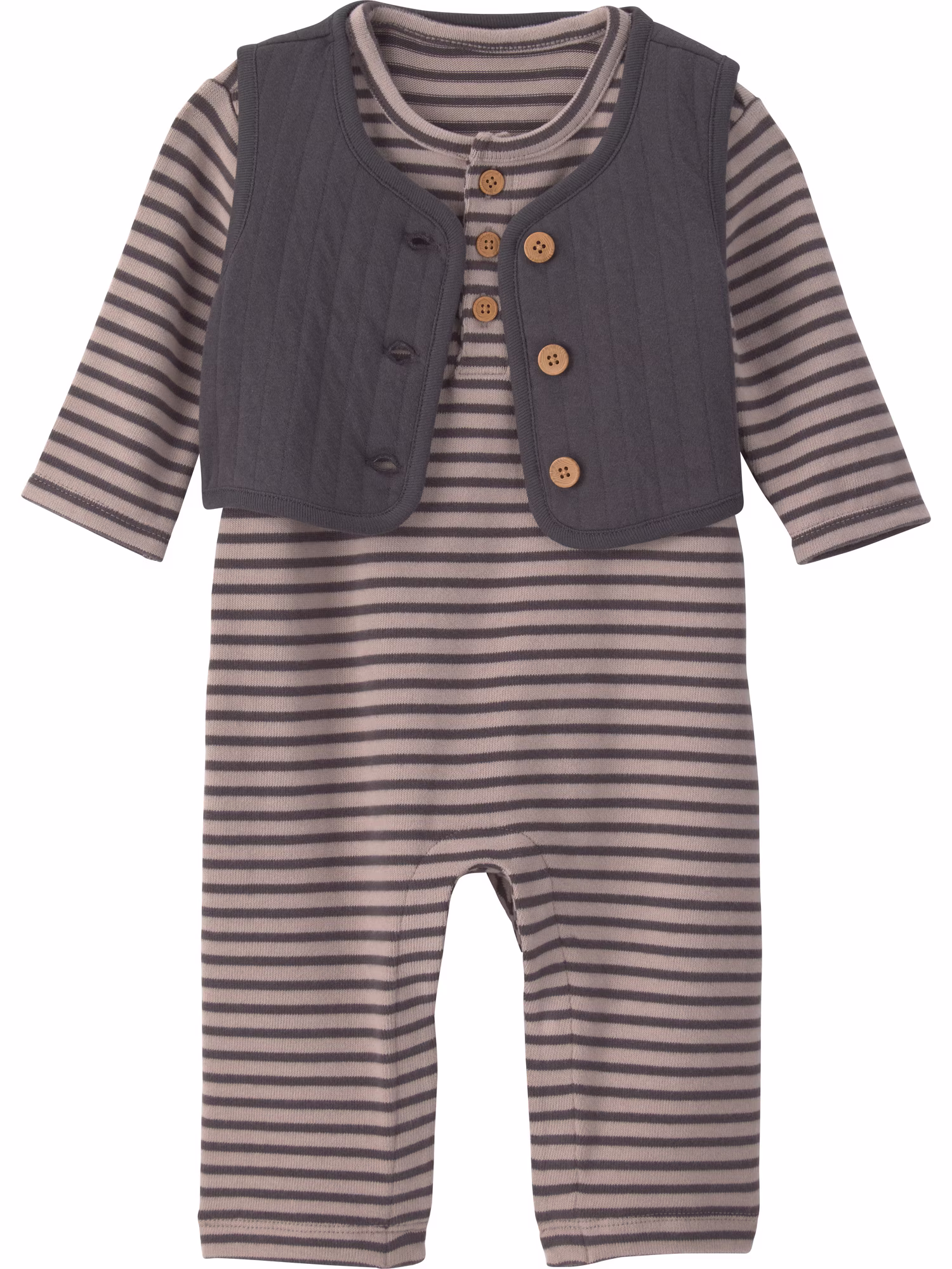 Carter's Child of Mine Baby Boy Jumpsuit and Vest Set, 2-Piece, Sizes 0/3-24 Months