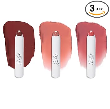 Julep It's Balm Lip Trio, Cherry Wood, Cashmere Nude, Dusty Orchid