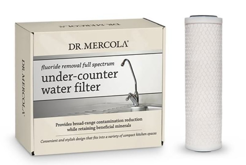 Fluoride Removal Full Spectrum Under-Counter Water Filter & Replacement Bundle