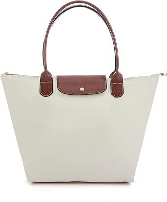 Tote Bag for Women Foldable Shoulder Bag Nylon Weekend Hobo Handbag