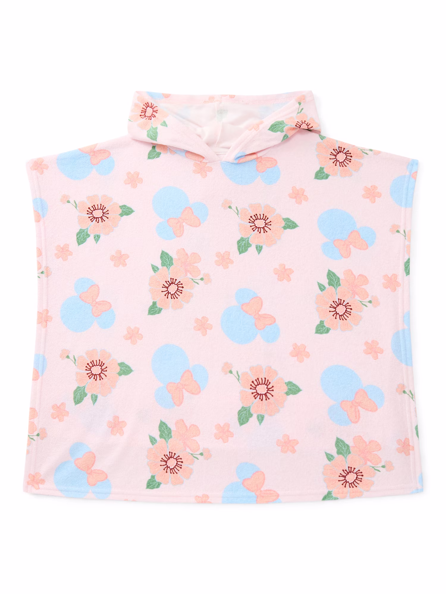 Character Toddler Girl Terry Cover Up Dress with Hood, Sizes 12M-5T