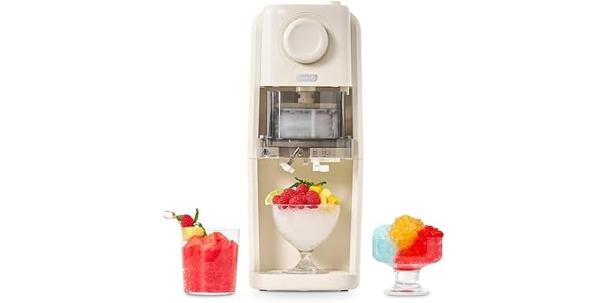 Dash Pro Shaved Ice Machine, Adjustable Blade, Cream