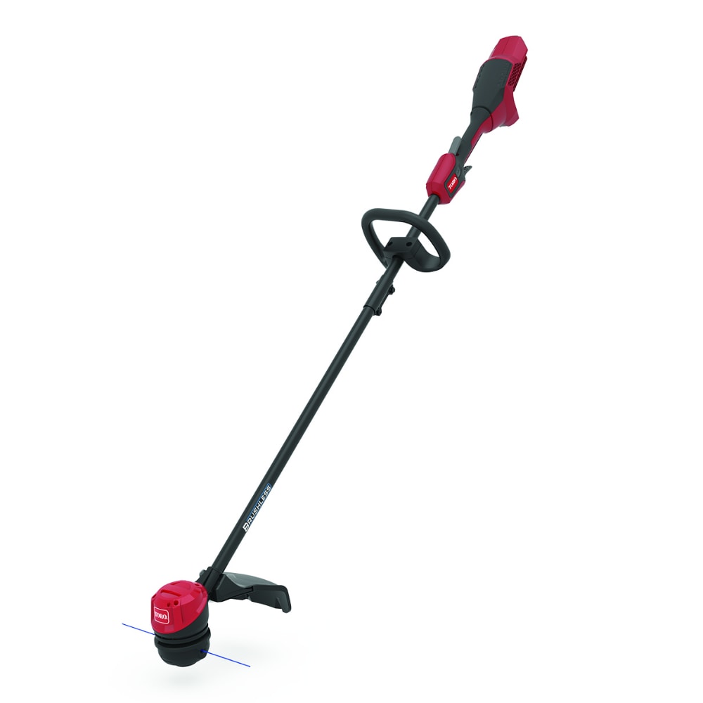 Toro Flex-Force 60-volt max 15-in Straight Shaft Battery String Trimmer