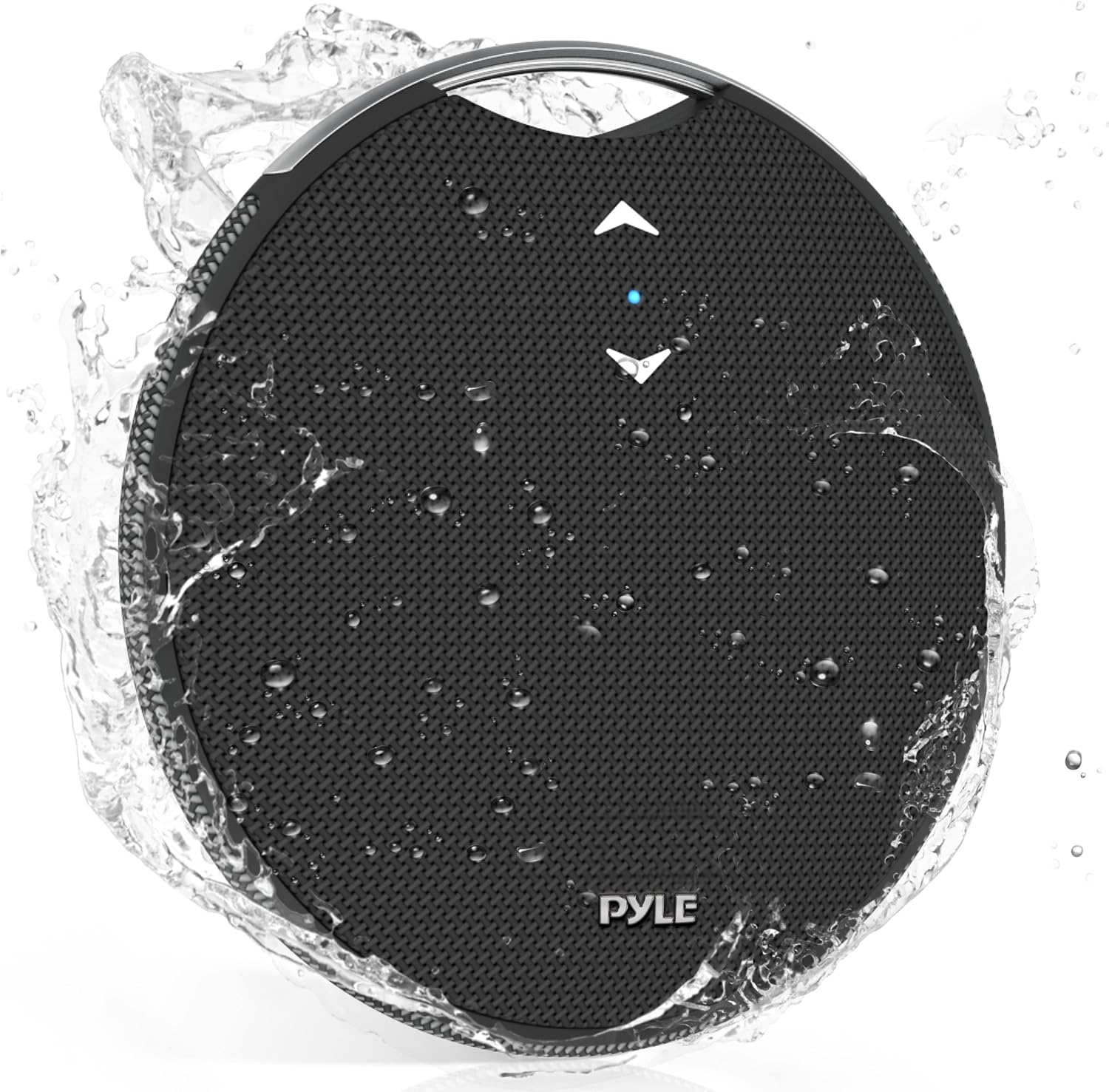 Wireless Streaming Mini Speaker - IPX7 Water-Resistant Wireless Speaker for Outdoor Play, Built-in Microphone, Line-in for MP3 Songs, Works as Loudspeaker Via Audio Cable (Black)