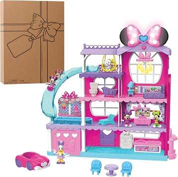 Just Play Minnie Mouse Ultimate Mansion Playset, Kids Toys for Ages 3 Up